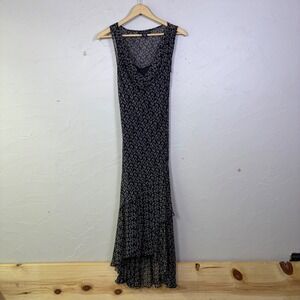 Vintage Temptation Maxi Dress 
 Medium Black Layered Dark Fairy Whimsigoth